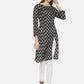 RESHA printed straight long kurta