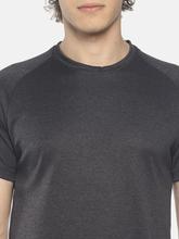 Men's Plain charcoal grey DriFit T-shirt