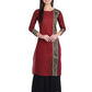 RESHA printed straight long kurta