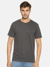 Men's Plain Charcoal Melagne T-shirt