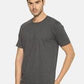 Men's Plain Charcoal Melagne T-shirt