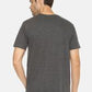Men's Plain Charcoal Melagne T-shirt