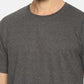 Men's Plain Charcoal Melagne T-shirt
