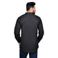 PAROKSH Men Solid black handloom khadi short straight kurta