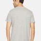 Men's Plain Grey Melagne T-shirt